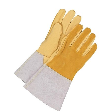 BDG Welding Glove TIG Grain Deerskin Split Back Kevlar Sewn, Size XL 60-1-1705-XL